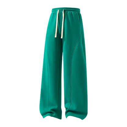 Men's Baggy Curved-Blade Sweatpants