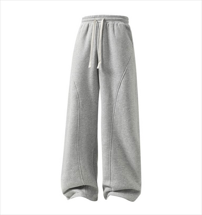 Men's Baggy Curved-Blade Sweatpants