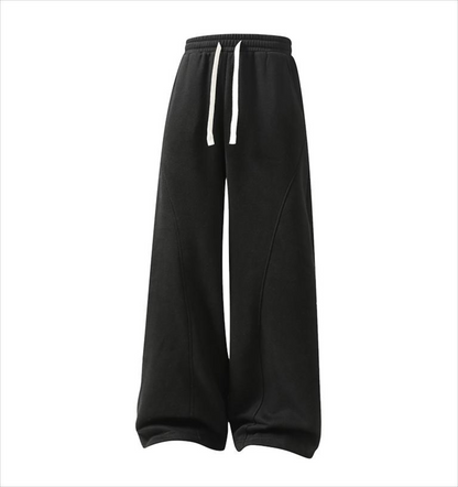 Men's Baggy Curved-Blade Sweatpants
